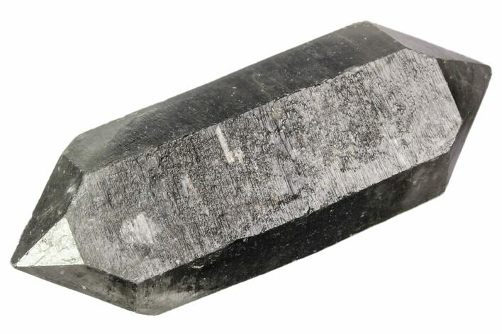Double-Terminated Smoky Quartz Crystal - Tibet #104450